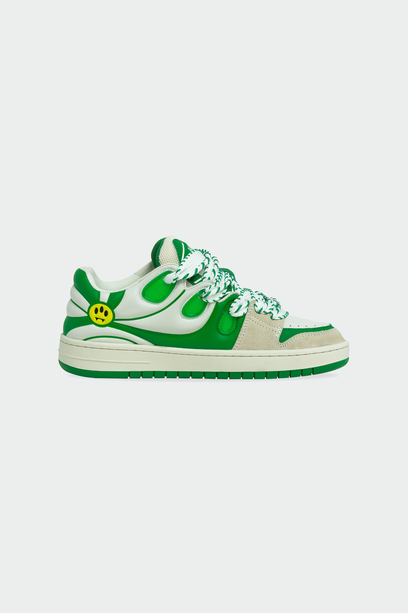 スニーカー BARROW Men Sneakers Green F3BWUASN172 080 Barrow Sneakers Ollie