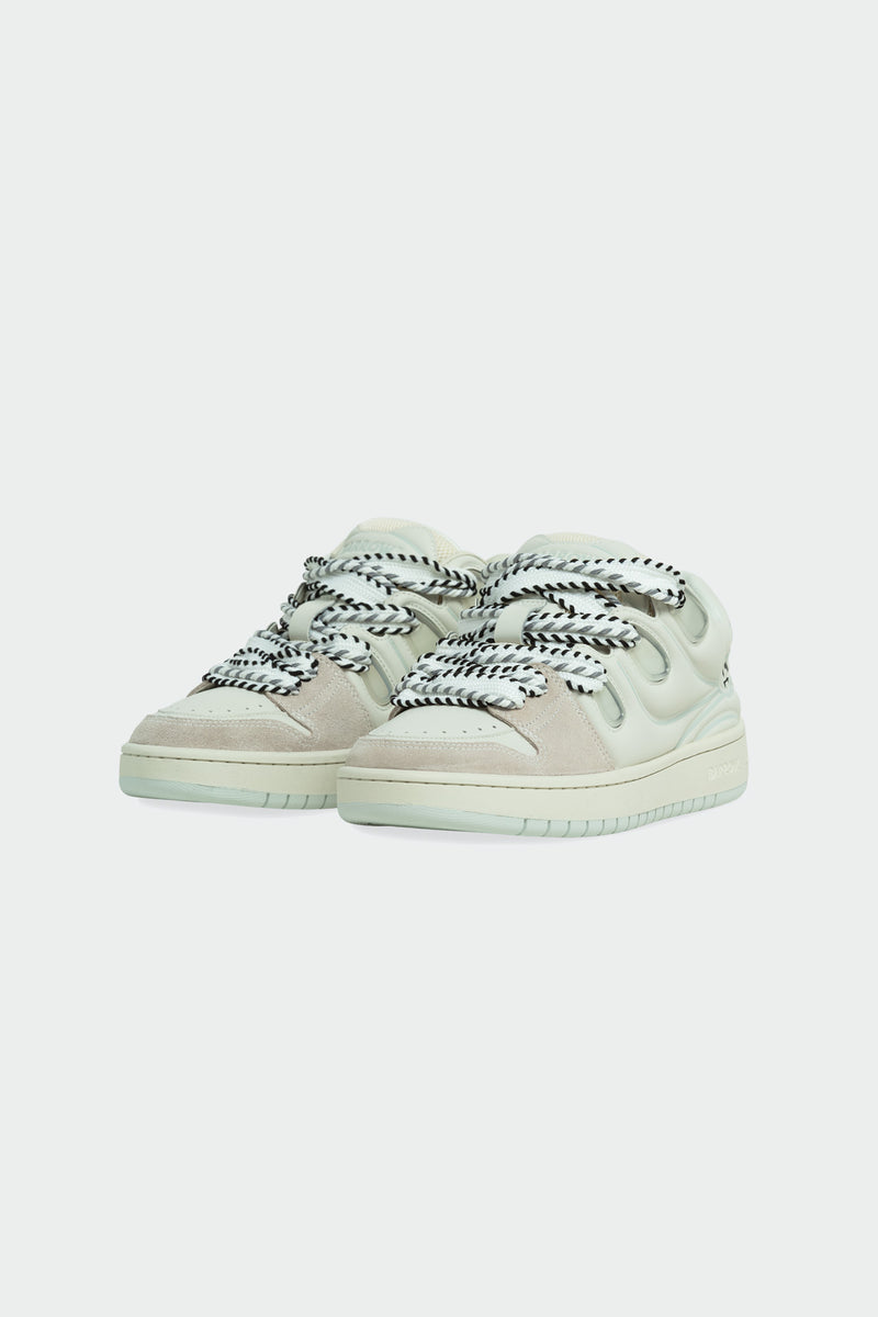 スニーカー BARROW Men Sneakers White F3BWUASN172 002 F3BWUASN172-OFFWHITE-