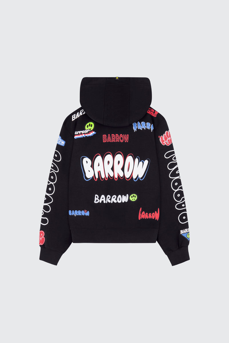 Barrow 'fake patch' sweatshirt