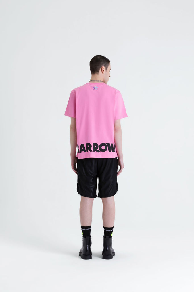 Tシャツ・カットソー BARROW Men T-shirt Pink S5BWUATH087 BW036 S5BWUATH150-PINK-A_1200x1200.