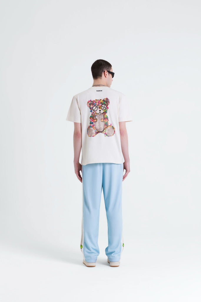 Tシャツ・カットソー BARROW Men T-shirt Cream S5BWUATH152 BW029 Barrow T-Shirt In Jersey