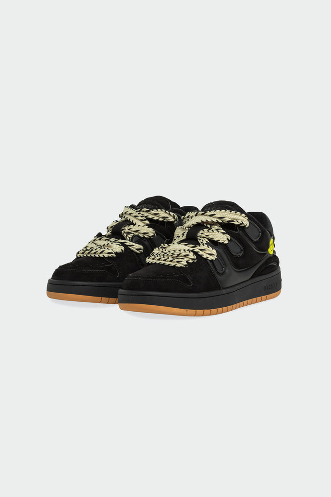 スニーカー BARROW Men Sneakers Black F3BWUASN172 110 OLLIE SNEAKERS – Barrow