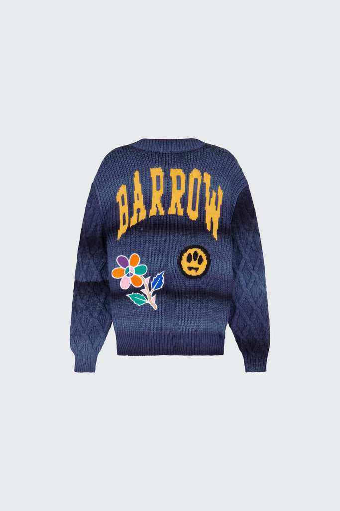 Barrow Sweater with multicolor patch