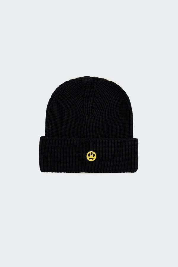 WOOL HAT UNISEX - BLACK/BLACK - F5BWUAHT094-110
