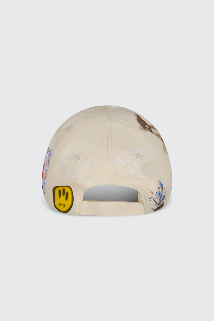 HEADS×THE FACTRY MADE　BASEBALL HAT Big Flat Bill Structured Mesh Hat / Hats For Big Heads