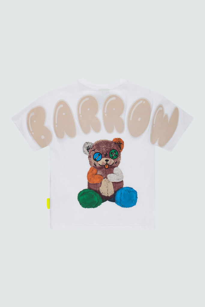 Barrow Kids multicolor teddy print t-shirt 