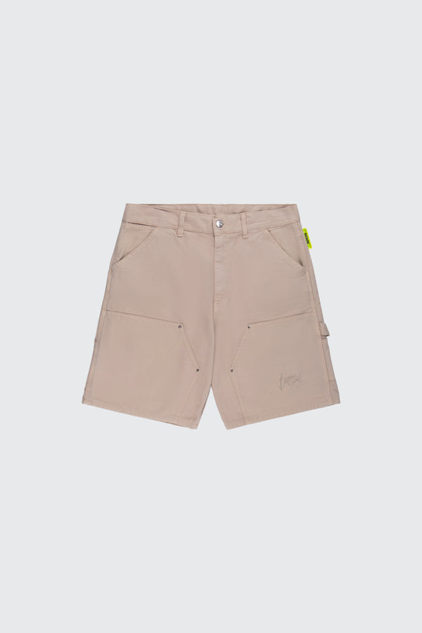 Barrow bermuda shorts in canvas with embroidery 