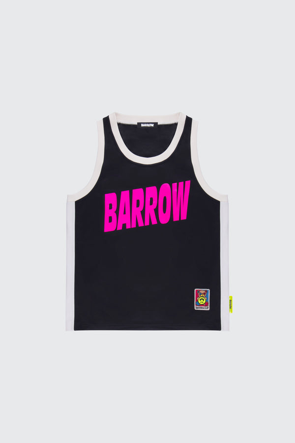  Barrow print basket tank top