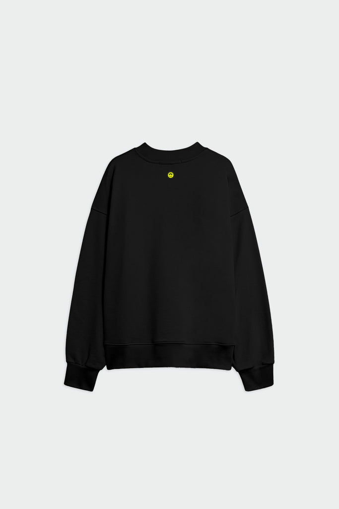 パーカー・フーディ BARROW Men Hoodies S5BWUAHS158 110 Black Barrow Felpa Bear
