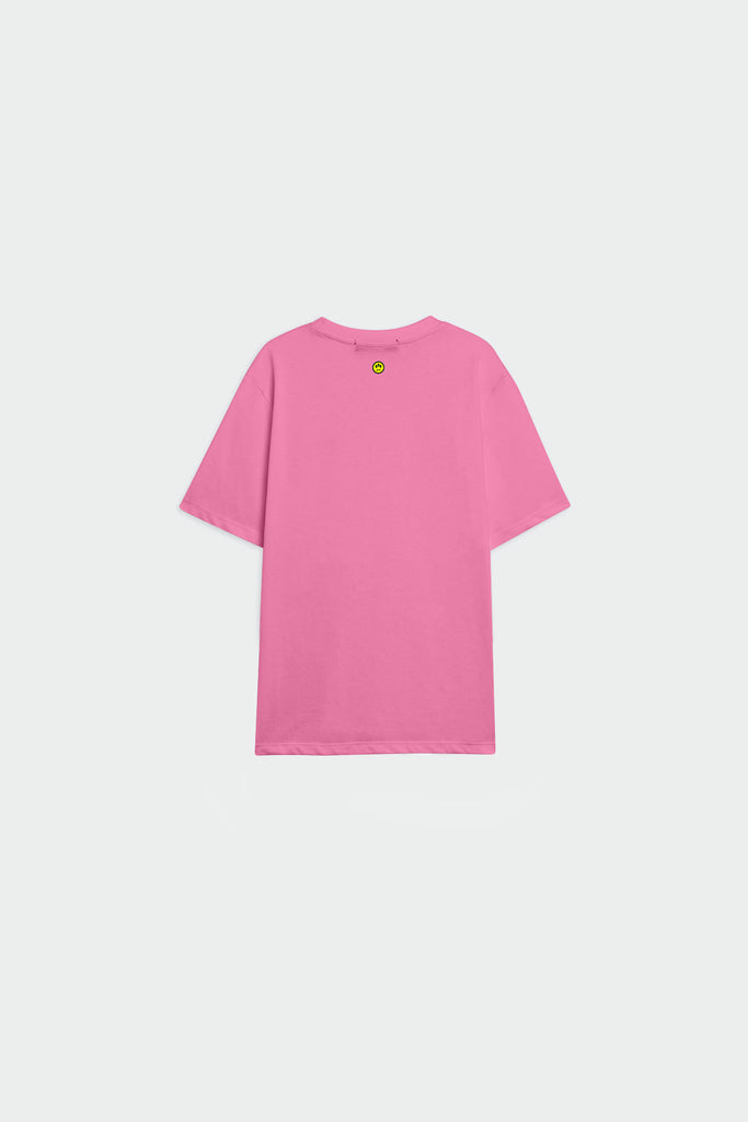 Tシャツ・カットソー BARROW Men T-shirt Pink S5BWUATH084 BW036 Barrow T-Shirt In Jersey Iconic
