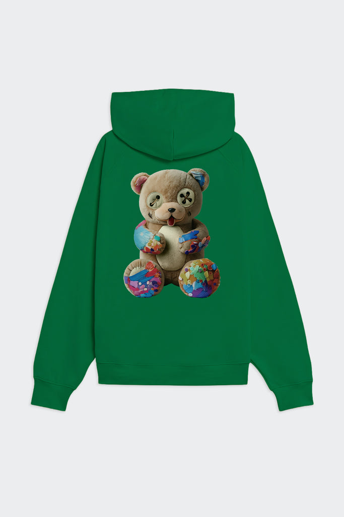 UNISEX HOODIE - GREEN/GREEN - S6BWUAHS075-080